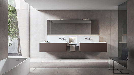 Salle de bain moderne et design - CASA ZECCHINON